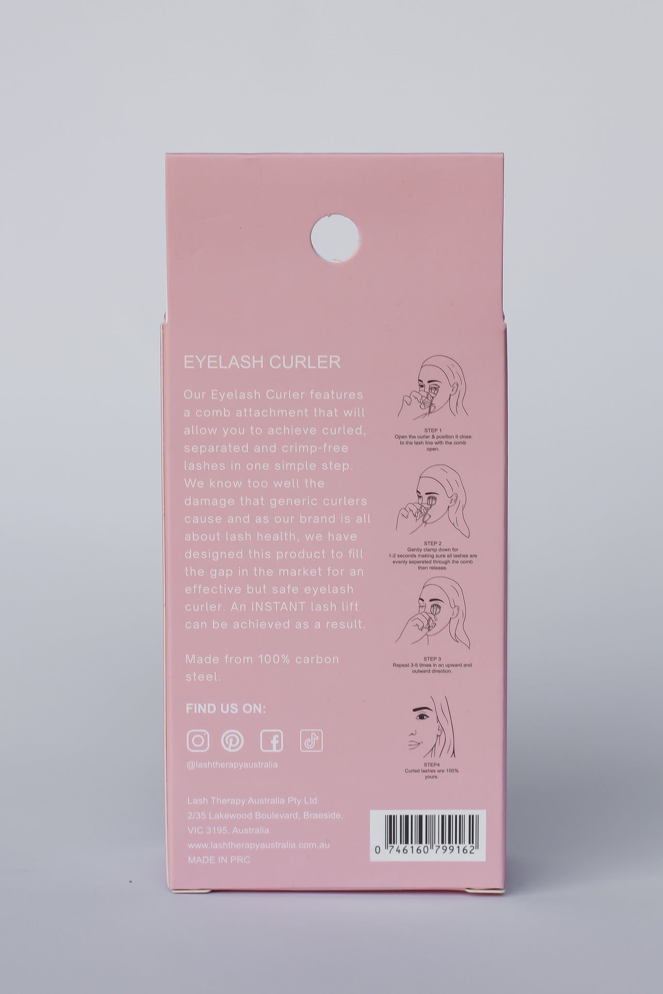 Lash Therapy Eyelash Curler