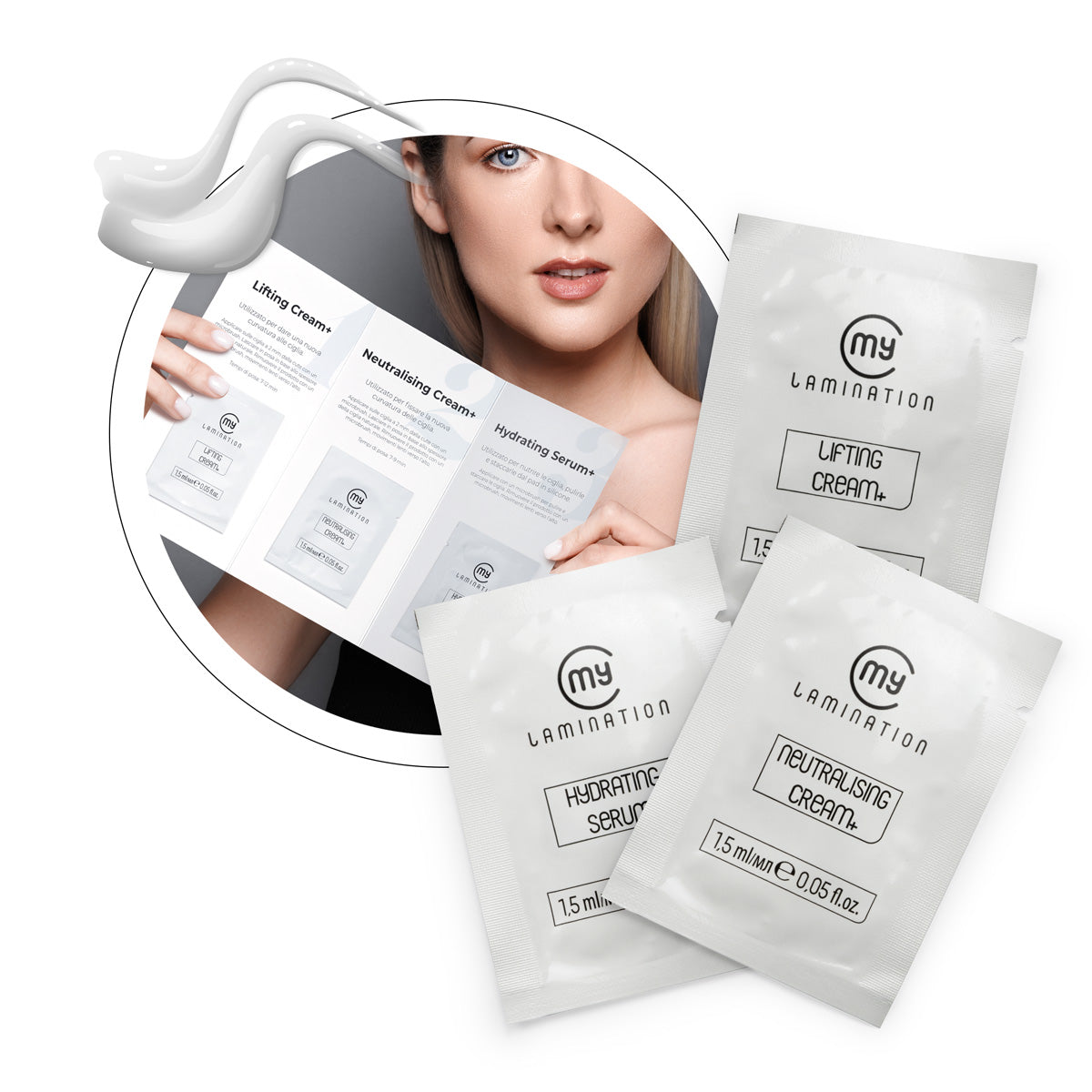 My Lamination Sampler Kit, 7 Lash Lifts