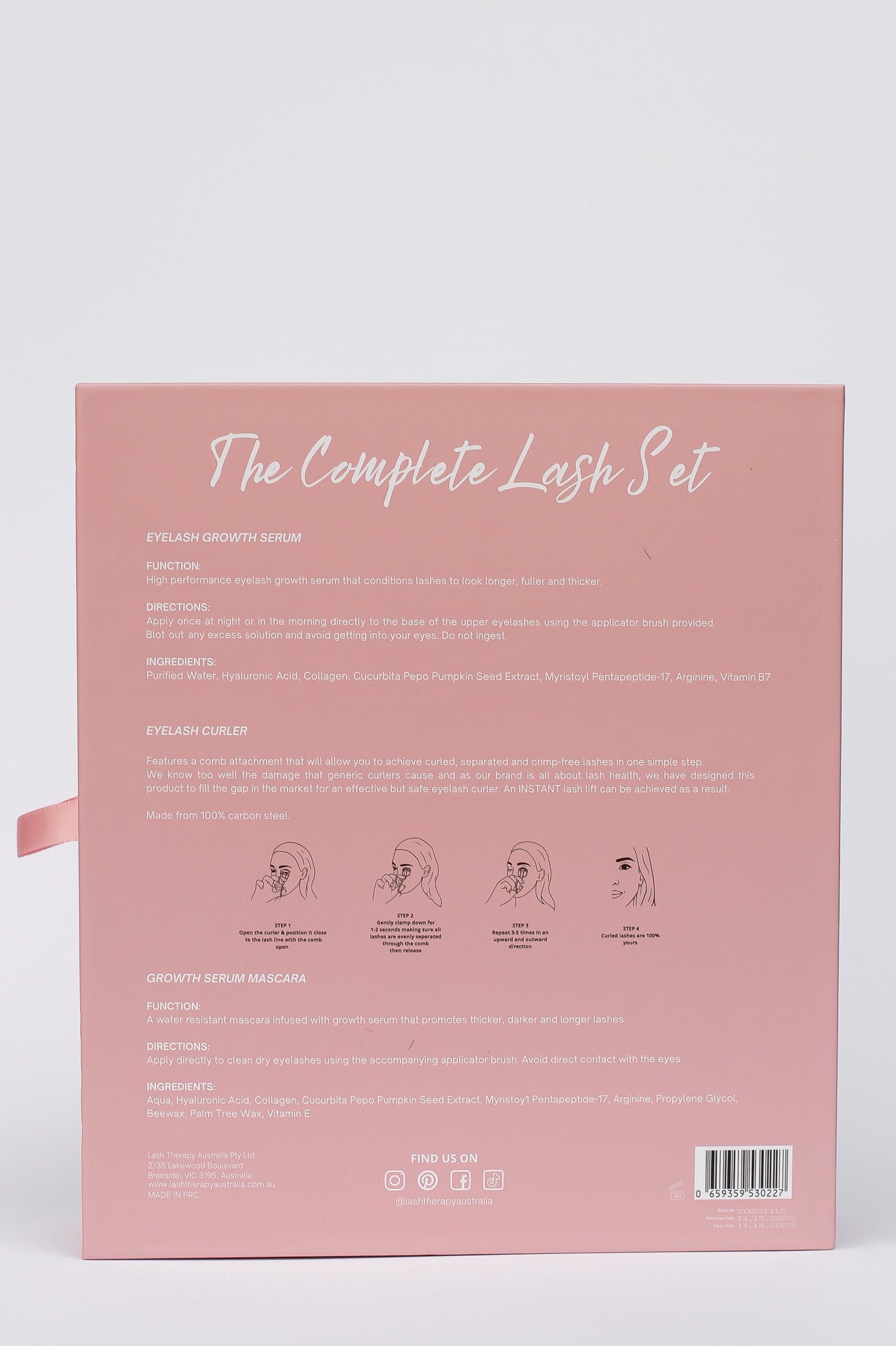 Lash Therapy Complete Lash Set