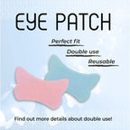 Silicon Under Eye Patches, Pink and Blue Set